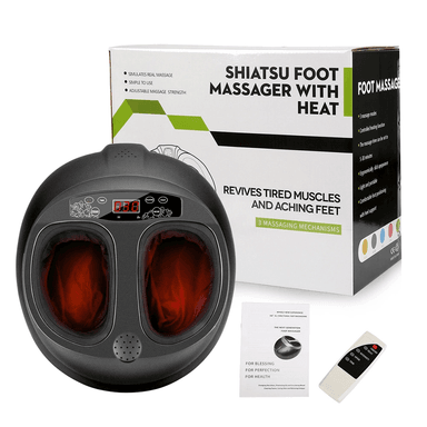 MASAJEADOR PERUMASSAGE PIES MULTIFUNCIONAL SHIATSU FOOT MASSAGER INFRARROJO