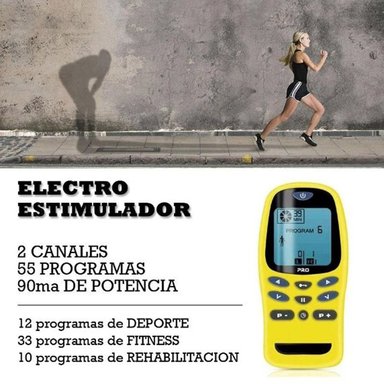 MASAJEADOR PERUMASSAGE CORPORAL MODERNO ELECTROESTIMULADOR MUSCULAR NIBRA PRO 55 FUNCIONES - 5