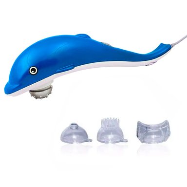 ACCESORIO PERUMASSAGE DELFIN DE MASAJE CON INFRARROJO Y 3 CABEZALES DE SILICONA