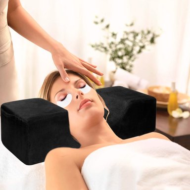 ALMOHADA PERUMASSAGE SOPORTE MAQUILLAJE, PESTAÑERA SPA, CERVICAL 45 X 20 CM - 2