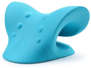 ALMOHADA PERUMASSAGE CELESTE DE TRACCIÓN CERVICAL ESTIRAR CUELLO - 6