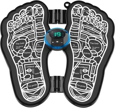 MASAJEADOR PERUMASSAGE PIES PORTABLE ELECTROESTIMULADOR PLEGABLE RECARGABLE PORTATIL - 4