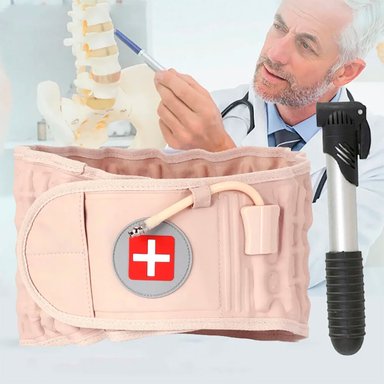 FAJA DE DESCOMPRESIÓN LUMBAR PERUMASSAGE ALIVIO PROFESIONAL PARA TU ESPALDA - 2