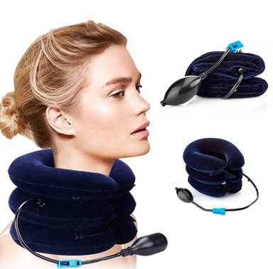 COLLARÍN PERUMASSAGE CERVICAL INFLABLE DOLOR Y TENSIÓN CUELLO - 2