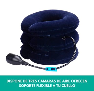 COLLARÍN PERUMASSAGE CERVICAL INFLABLE DOLOR Y TENSIÓN CUELLO - 6