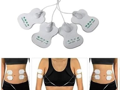 MASAJEADOR PERUMASSAGE ELECTRO ESTIMULADOR + 4 PARCHES DIGITAL ONDAS TENS - 3