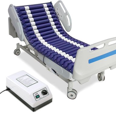 COLCHÓN ANTIESCARAS TUBULAR CON BOMBA SILENCIOSA - PREVENCIÓN DE ÚLCERAS