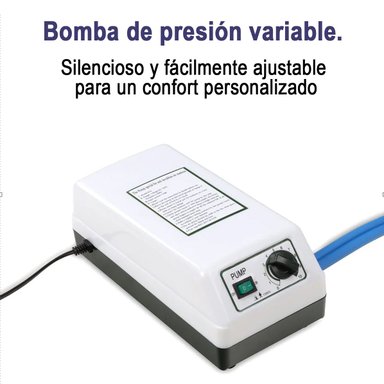 COLCHÓN ANTIESCARAS TUBULAR CON BOMBA SILENCIOSA - PREVENCIÓN DE ÚLCERAS - 4