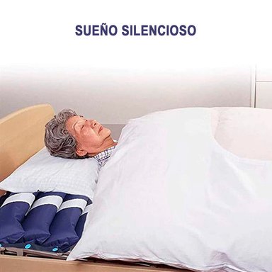 COLCHÓN ANTIESCARAS TUBULAR CON BOMBA SILENCIOSA - PREVENCIÓN DE ÚLCERAS - 5
