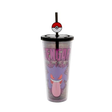VASO POKÉMON POKEMON ACRILICO GENGAR