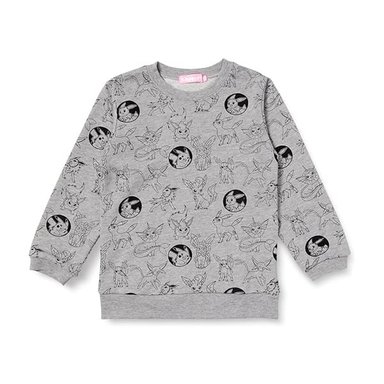 POKEMON POLERA NIÑOS 6-7 AÑOS PLOMO