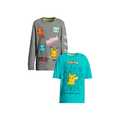 SET POLOS NIÑOS POKÉMON MULTICOLOR EXCLUSIVOS
