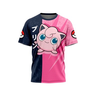 POLO DEPORTIVO MULTICOLOR POKÉMON EXCLUSIVO JIGGLYPUFF TALLA 16