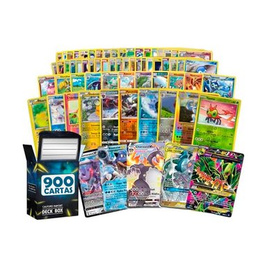 LOTE 900 CARTAS AL AZAR POKEMON TCG - 1