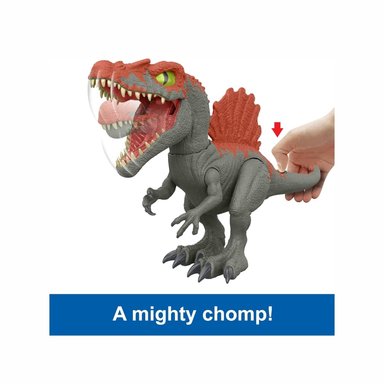 JURASSIC WORLD CRUSHIVORES MATTEL CAGE CRASHER SPINOSAURUS - 6