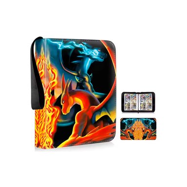 Folder 4 Pocket  400 cartas Charizard X Charizard Y