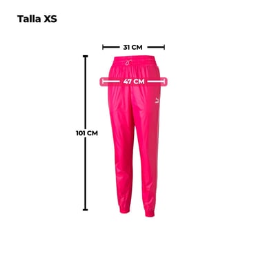 PUMA PANTALON ICONIC T7 WOVEN MUJER TALLA XS ROSA - 5