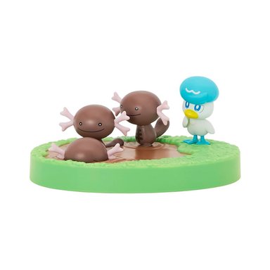 POKEMON CENTER JAPON QUAXLY Y WOOPER ADORNO EXCLUSIVO