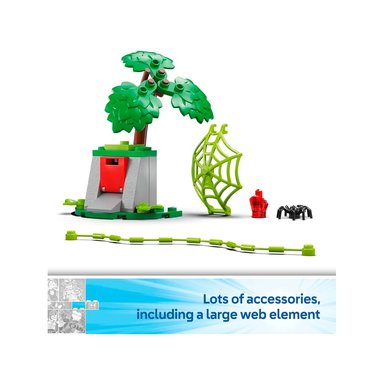 LEGO MARVEL SPIDEY AND ELECTRO DINOSAUR VEHICLE CHASE 11198 - 4
