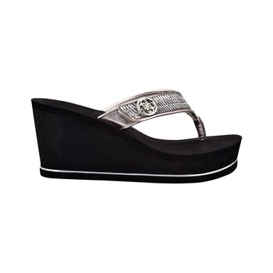 SANDALIA GUESS PARA DAMA SARRALY WEDGE TALLA 5 - 3