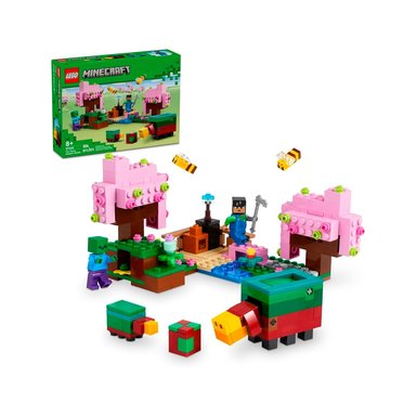 LEGO MINECRAFT THE CHERRY BLOSSOM GARDEN VIDEO GAME 21260 - 1