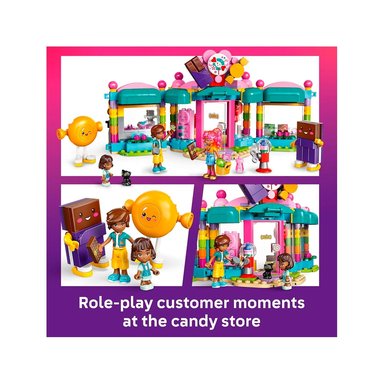 LEGO FRIENDS HEARTLAKE CITY CANDY STORE BUILDING TOY 42649 - 5