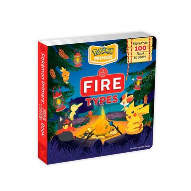 LIBRO POKEMON PRIMERS FIRE TYPES