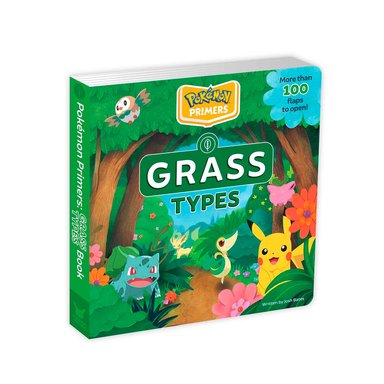 LIBRO POKEMON PRIMERS GRASS TYPES