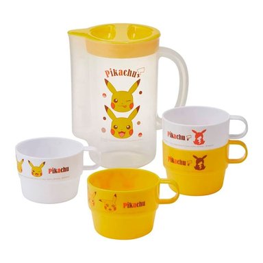 POKEMON JARRA CON VASOS SET JAPON