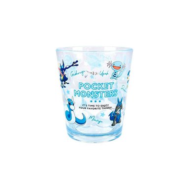 POKEMON VASO ACRILICO TS FACTORY AZUL JAPON