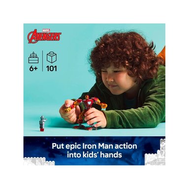LEGO MARVEL IRON MAN MECH VS ULTRON BUILDING SET 76307 - 2