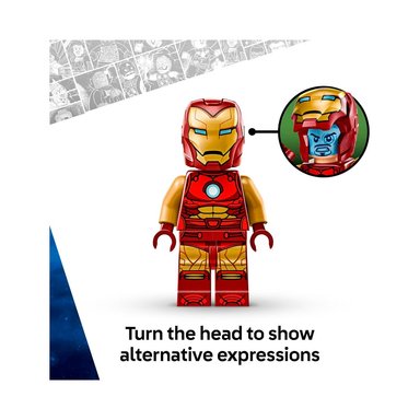 LEGO MARVEL IRON MAN MECH VS ULTRON BUILDING SET 76307 - 4