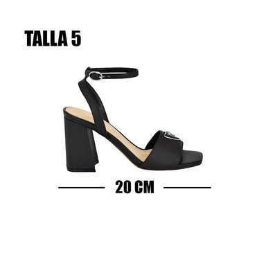 SANDALIA GUESS PARA DAMA BLACK TALLA 5 - 2