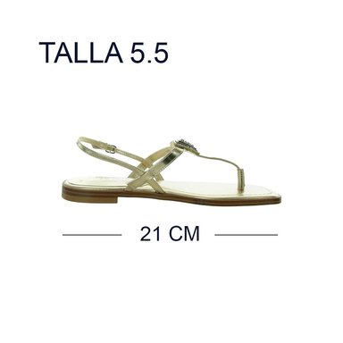 SANDALIA GUESS PARA DAMA RAINEY FLAT TALLA 5 5 - 2