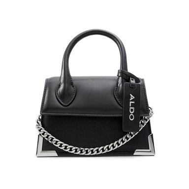 BOLSO ALDO DAMA PYTHONIA BLACK EXCLUSIVO