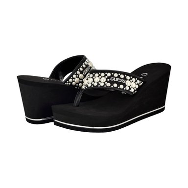 SANDALIA GUESS DAMA SILUS BLACK TALLA 6 - 6