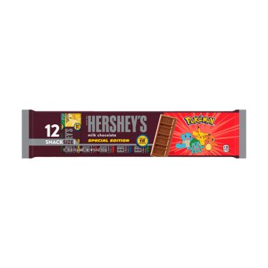 HERSHEYS MILK CHOCOLATE SNACK SIZE POKEMON CANDY