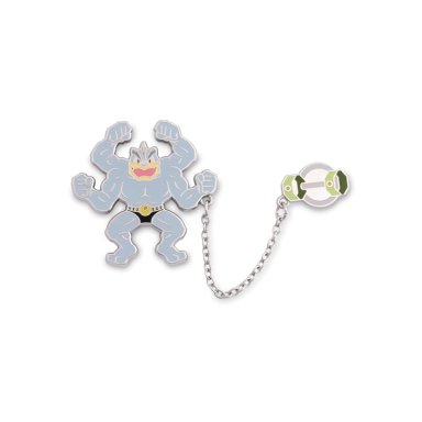 POKEMON CENTER MACHAMP CON MACHO BRACE PIN