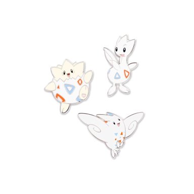 POKEMON CENTER TOGEPI TOGETIC TOGEKISS SET PIN