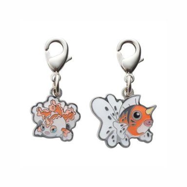POKEMON CENTER GOLDEEN SEAKING LLAVERO METAL JAPON