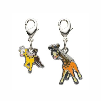POKEMON CENTER GIRAFARIG FARIGIRAF LLAVERO METAL JAPON