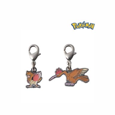 POKEMON CENTER SPEAROW FEAROW LLAVERO METAL JAPON - 3