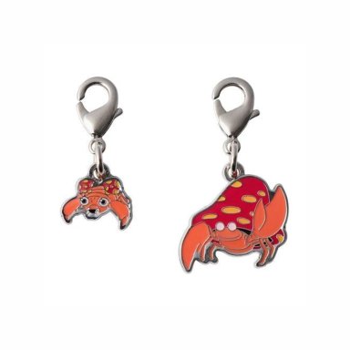 POKEMON CENTER PARAS PARASECT LLAVERO METAL JAPON