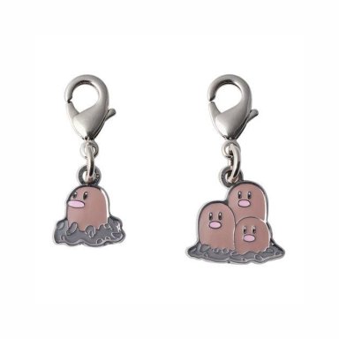 POKEMON CENTER DIGLETT DUGTRIO LLAVERO METAL JAPON