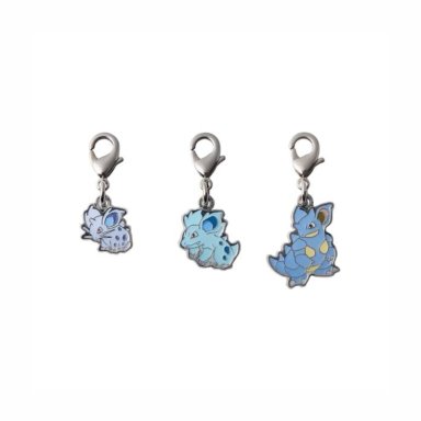 POKEMON CENTER LLAVERO METAL SET NIDORAN HEMBRA