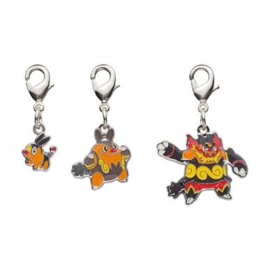 POKEMON CENTER LLAVERO METAL SET TEPIG
