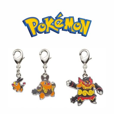 POKEMON CENTER LLAVERO METAL SET TEPIG - 3
