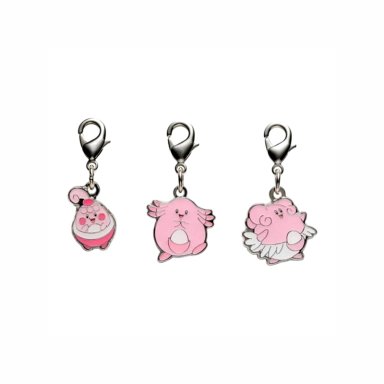 POKEMON CENTER LLAVERO METAL SET CHANSEY