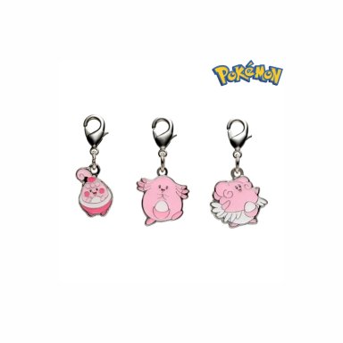 POKEMON CENTER LLAVERO METAL SET CHANSEY - 3