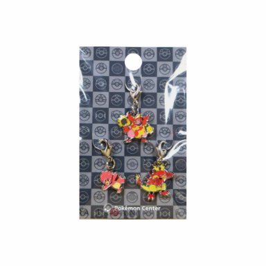 POKEMON CENTER LLAVERO METAL SET MAGMAR - 2